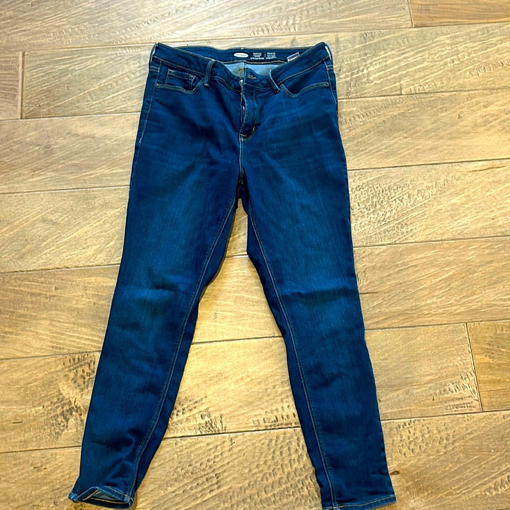 Old Navy Rockstar Skinny Jeans Dark Wash